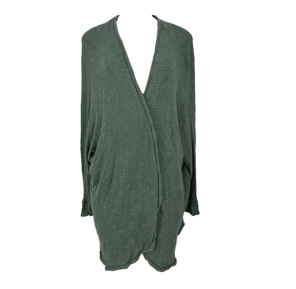 Torrid Plus Size 2X Women Hacci Knit Open Front Cocoon Sweater Cardigan 65-5